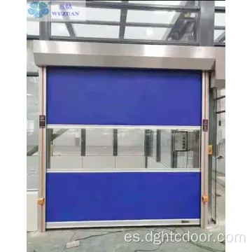 PVC Puerta rodante de alta velocidad para la fábrica de alimentos